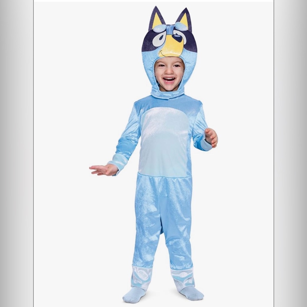 Disguise Toddler Bluey Costume Size S (2T) - Picture 2 of 9